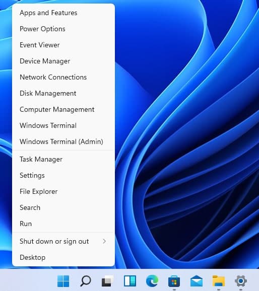 Windows-11-Start-button-context-menu