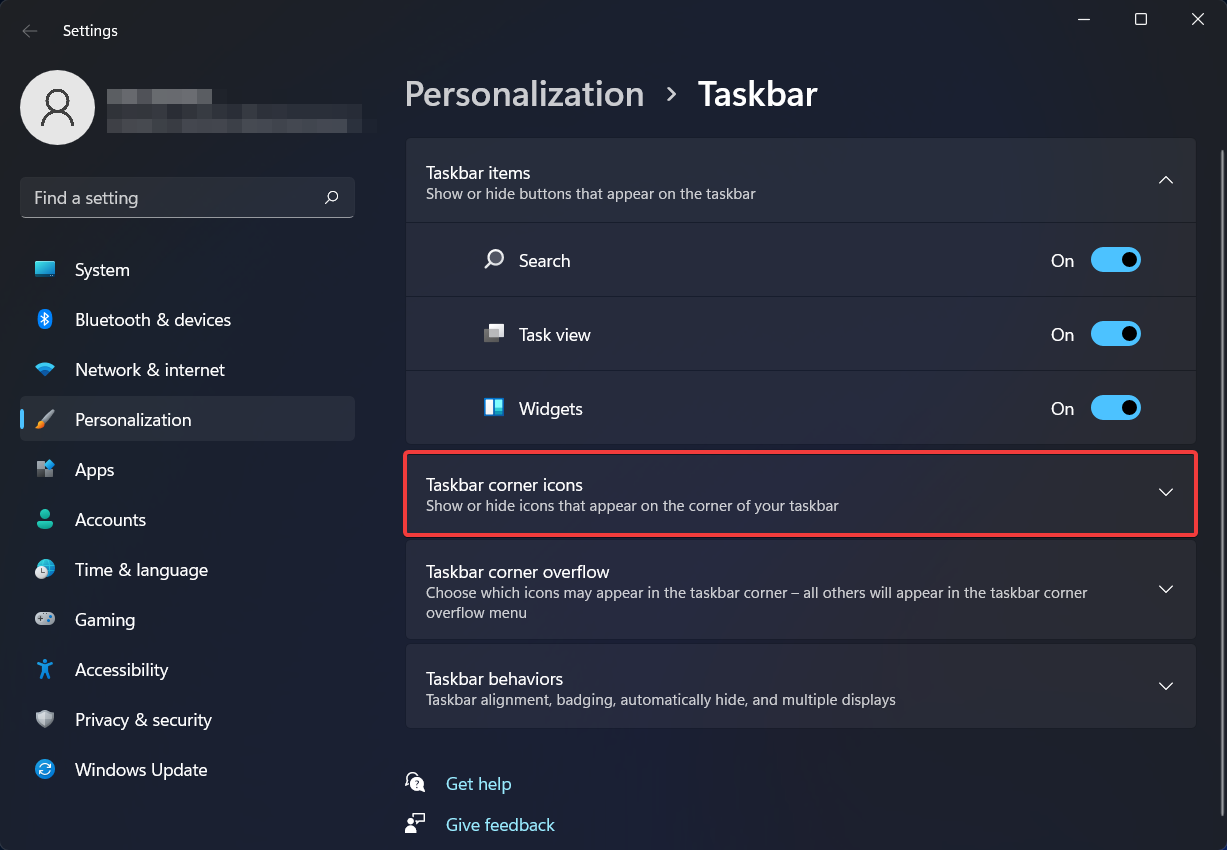 taskbar-corner-icons