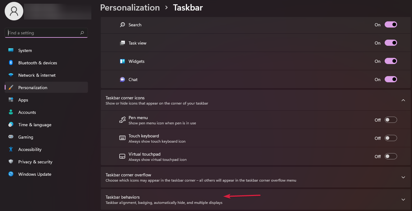 taskbar-behaviors