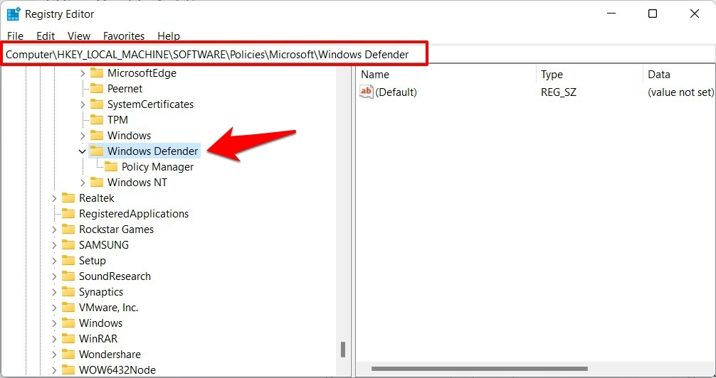Fix-Defender-not-working-in-Windows-11-via-registry-editor