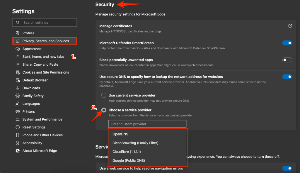 CHangr_DNS_in_Edge_Settings CHangr_DNS_in_Edge_Settings