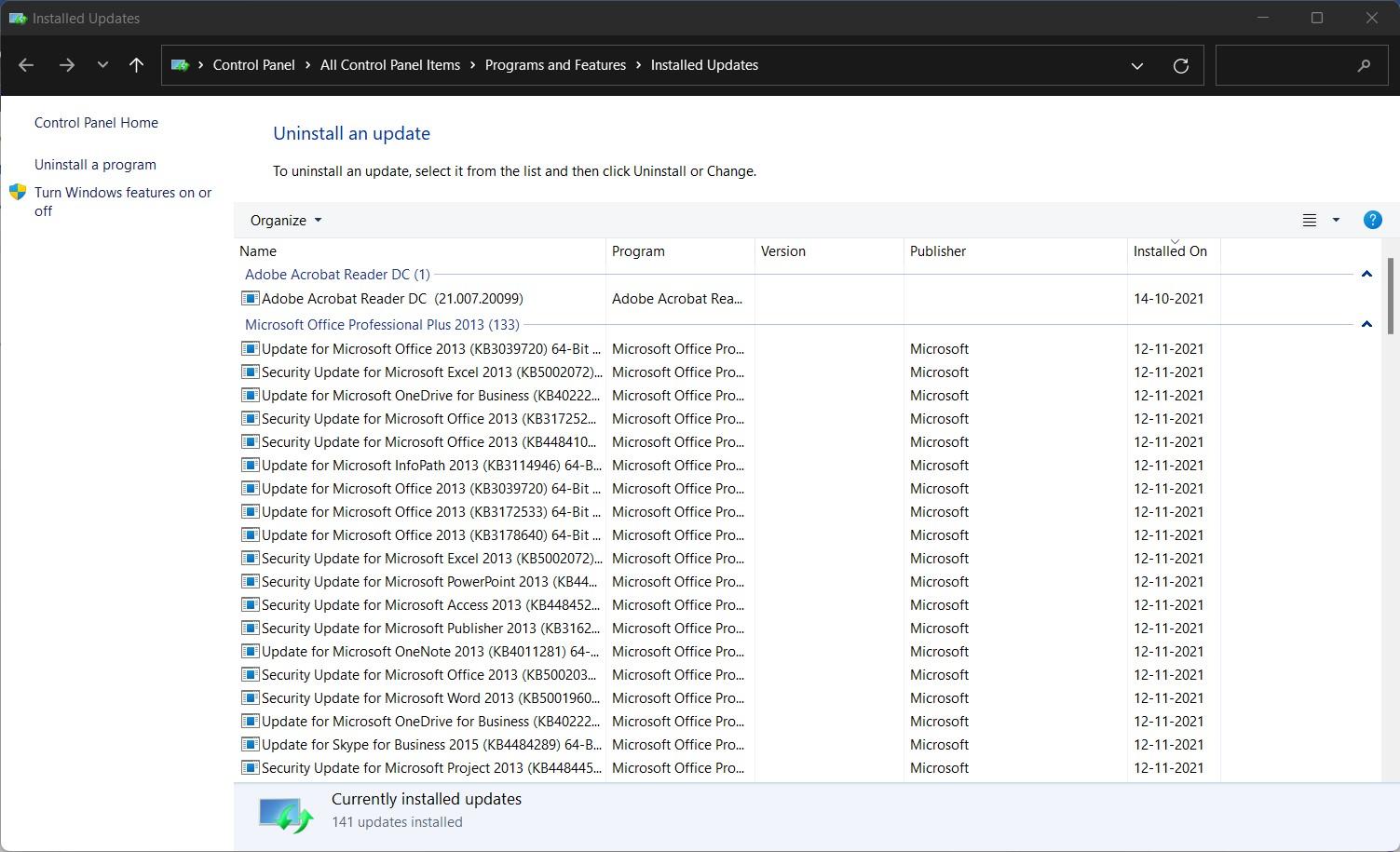 Uninstall-Updates Uninstall-Updates
