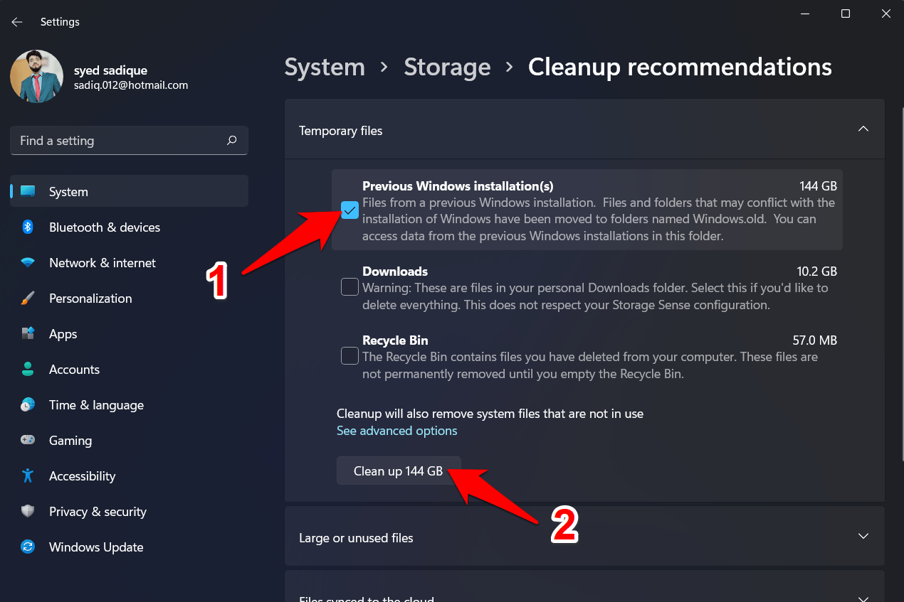 delete-the-windows.old-folder-in-windows-11-via-cleanup-recommendations