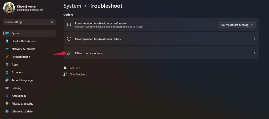 Other-Troublesoot Other-Troublesoot