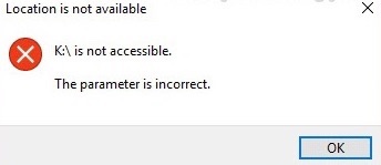 The_Parameter_is_Incorrect The_Parameter_is_Incorrect