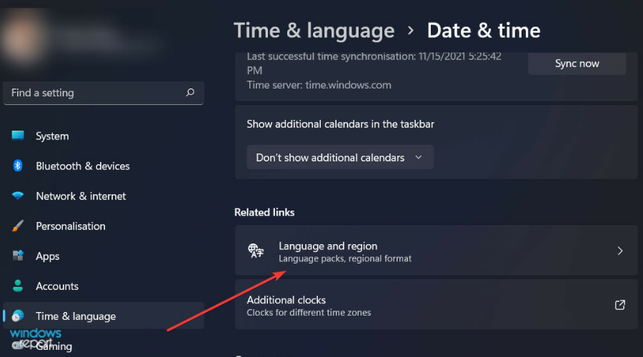 Language-and-region Language-and-region