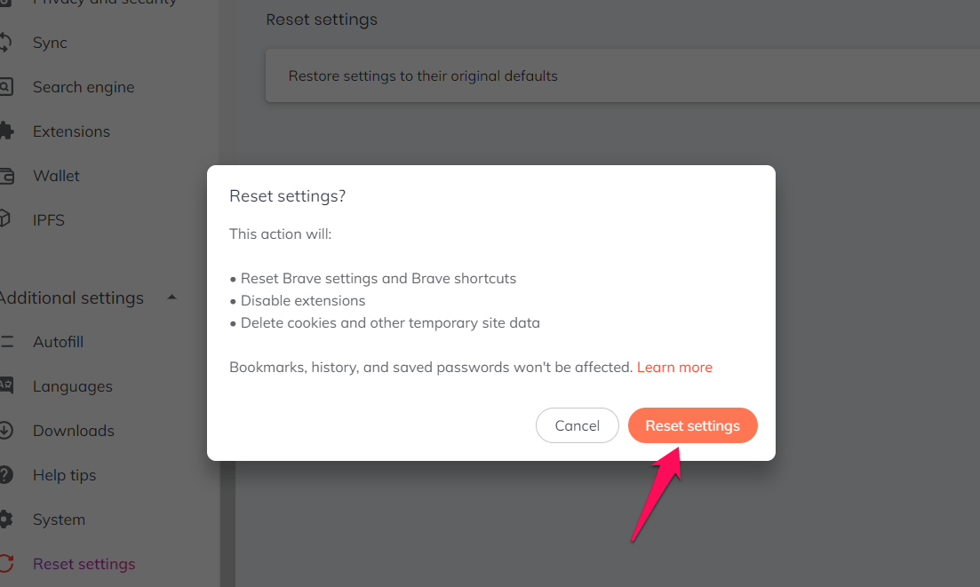 Reset_Settings_command_in_Brave_Browser