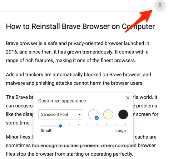 Chrome_browser_Reader_Mode_Customization Chrome_browser_Reader_Mode_Customization