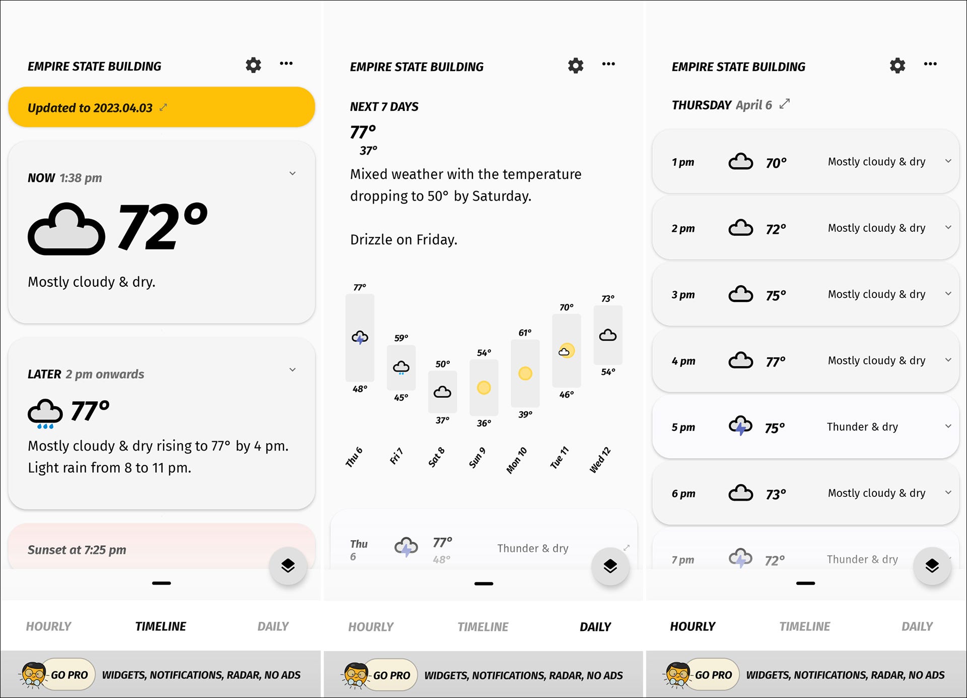 WeatherAppScreenshot1 WeatherAppScreenshot1