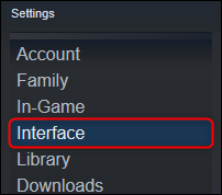 steam-interface steam-interface