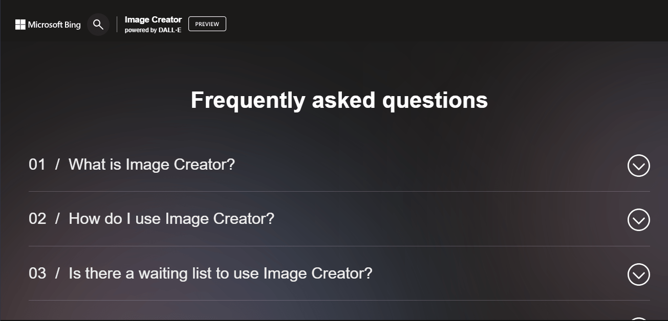 Bing-Image-Creator-Support