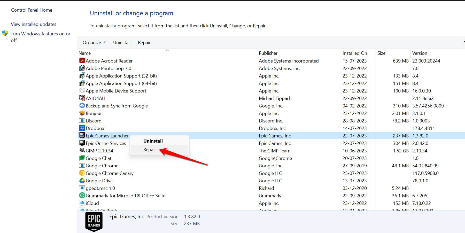 repair-Epic-games-launcher repair-Epic-games-launcher