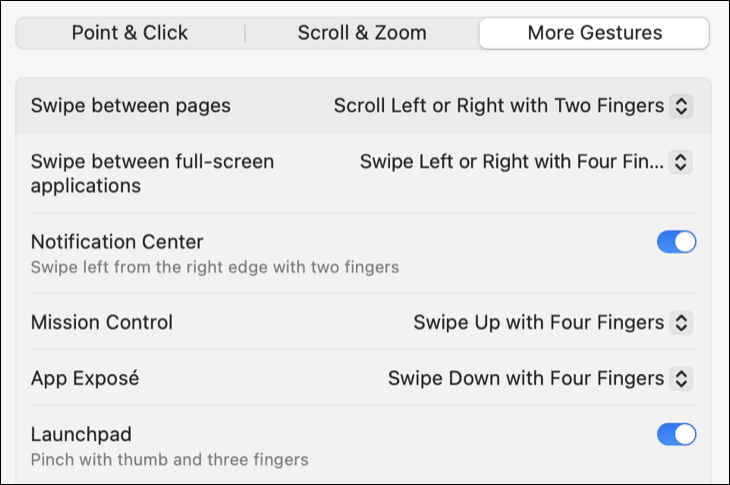 trackpad_gestures trackpad_gestures