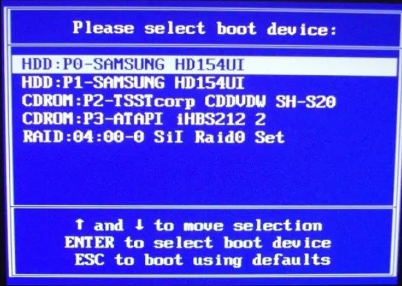 Please-select-your-Boot-device