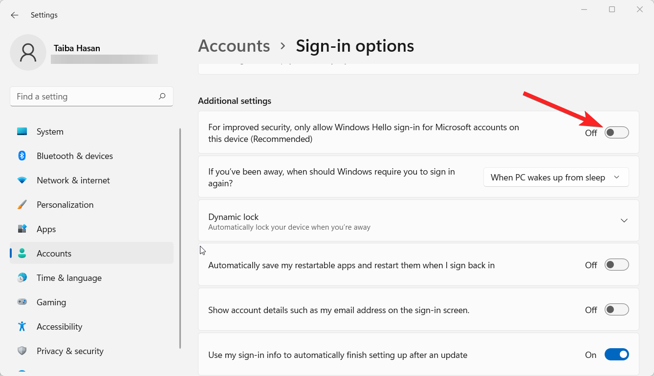 Disable-for-improved-security-only-allow-Windows-Hello-sign-in-for-Microsoft-accounts-on-this-device