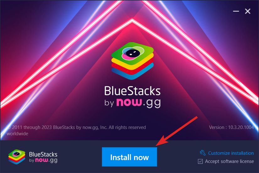 Press-the-Install-Now-button-on-BlueStacks-website