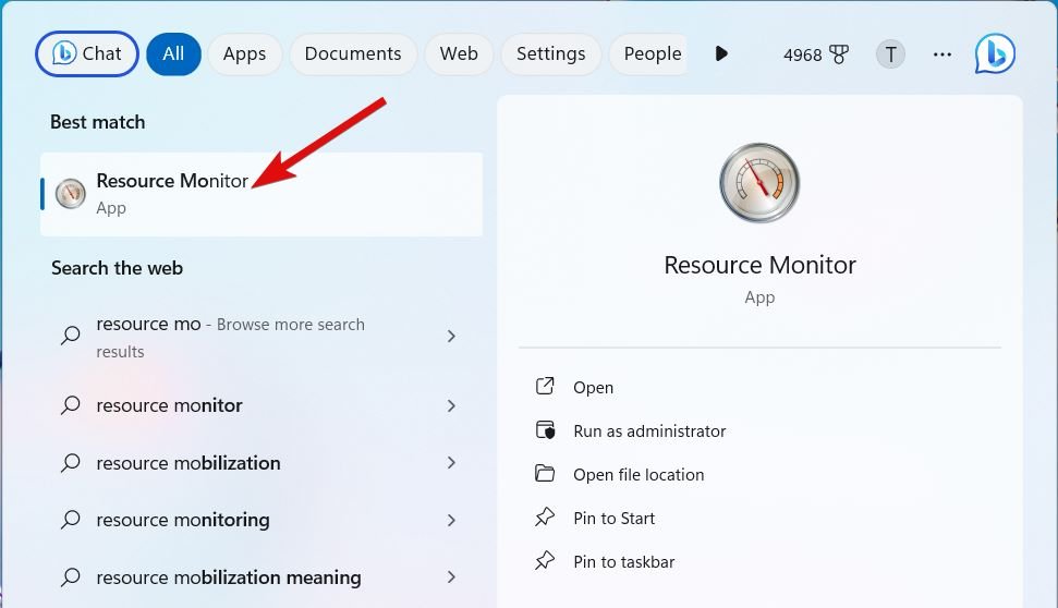 Search-for-resource-monitor