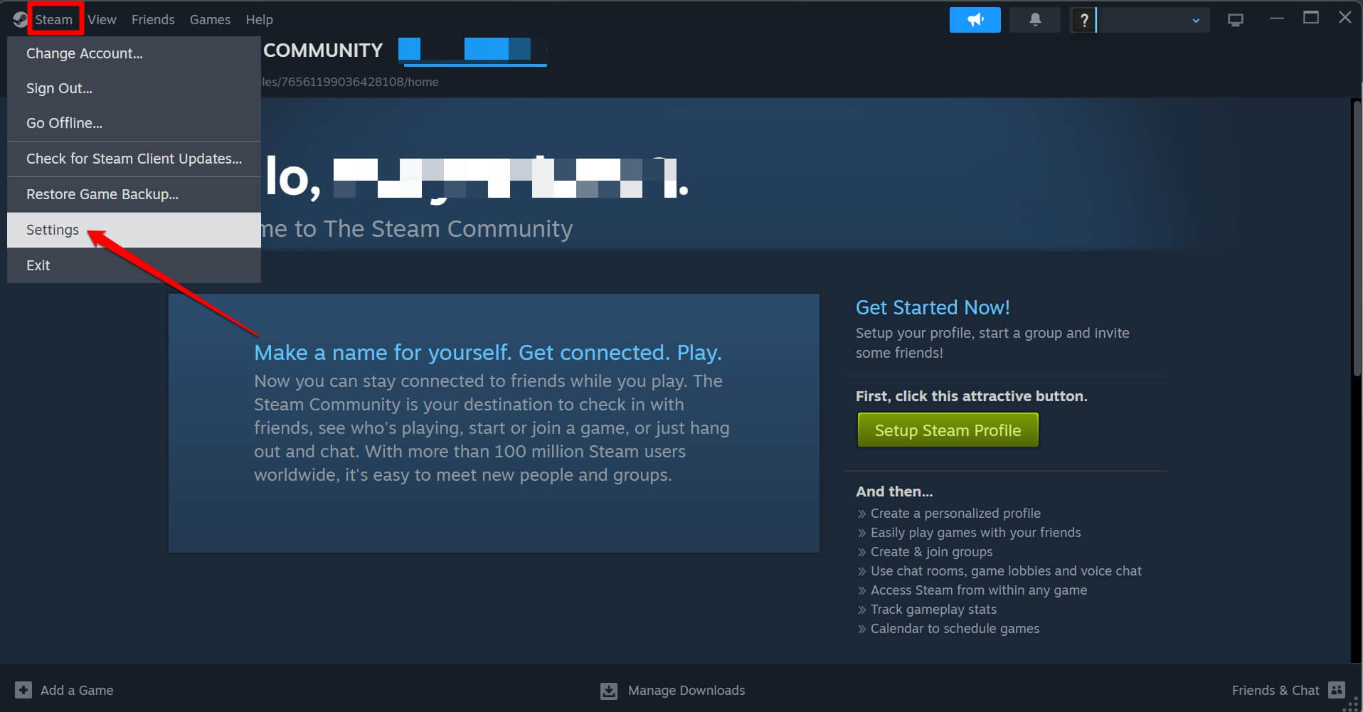Steam-settings- Steam-settings-