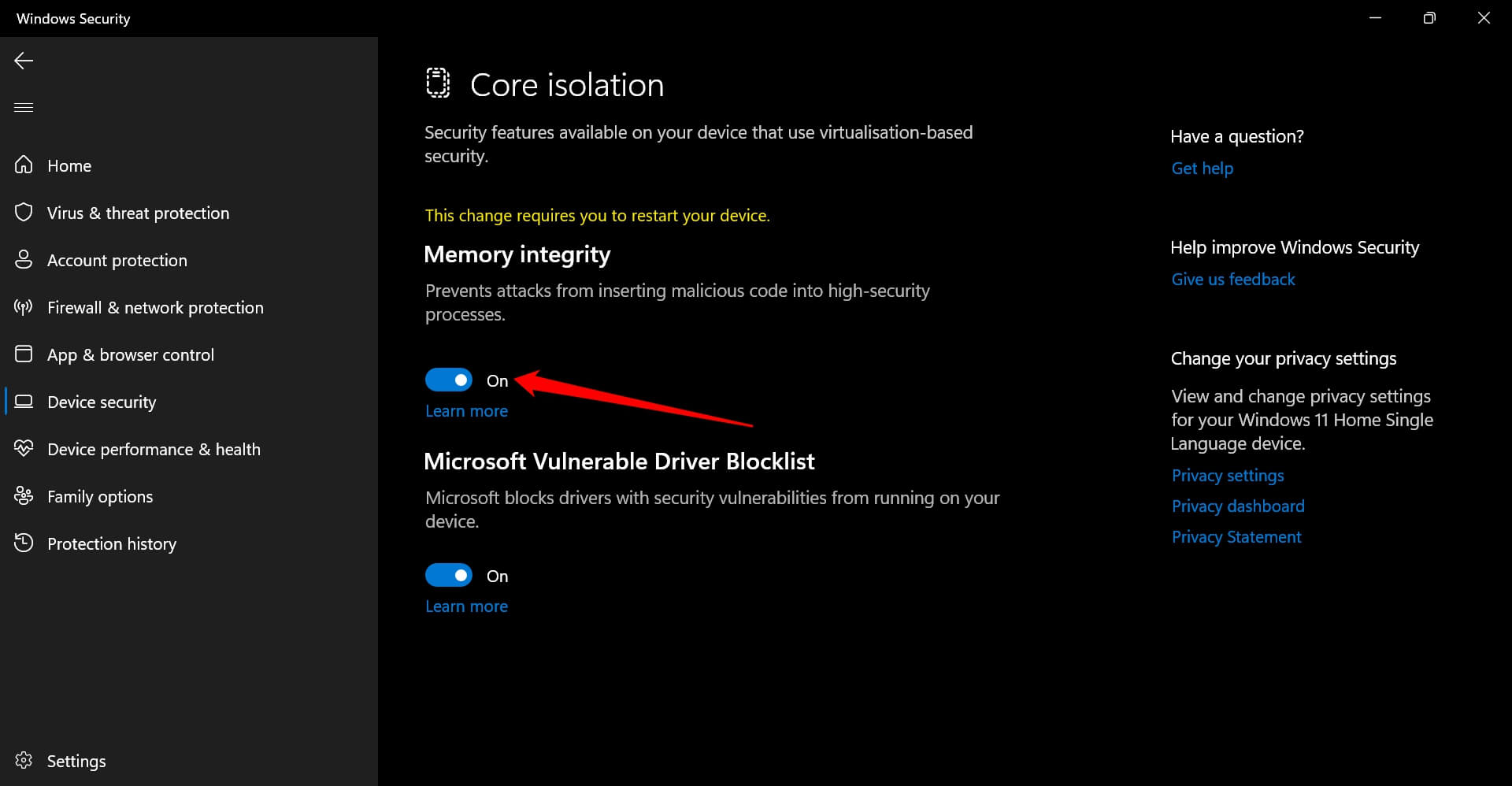 enable-memory-integrity-on-Windows-11