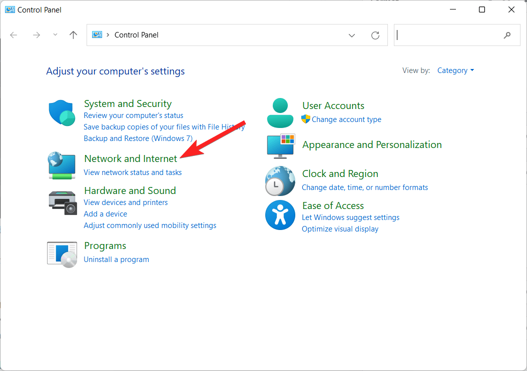 Choose-Network-and-Internet-option-from-the-control-panel Choose-Network-and-Internet-option-from-the-control-panel
