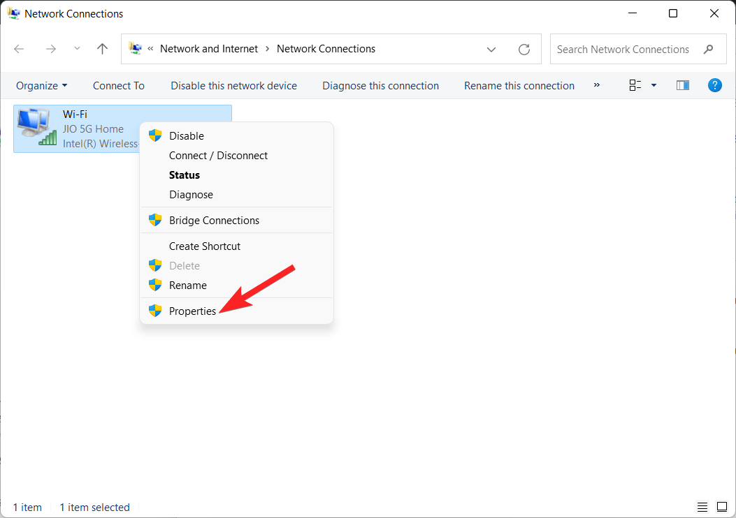 Choose-Properties-of-Wifi Choose-Properties-of-Wifi
