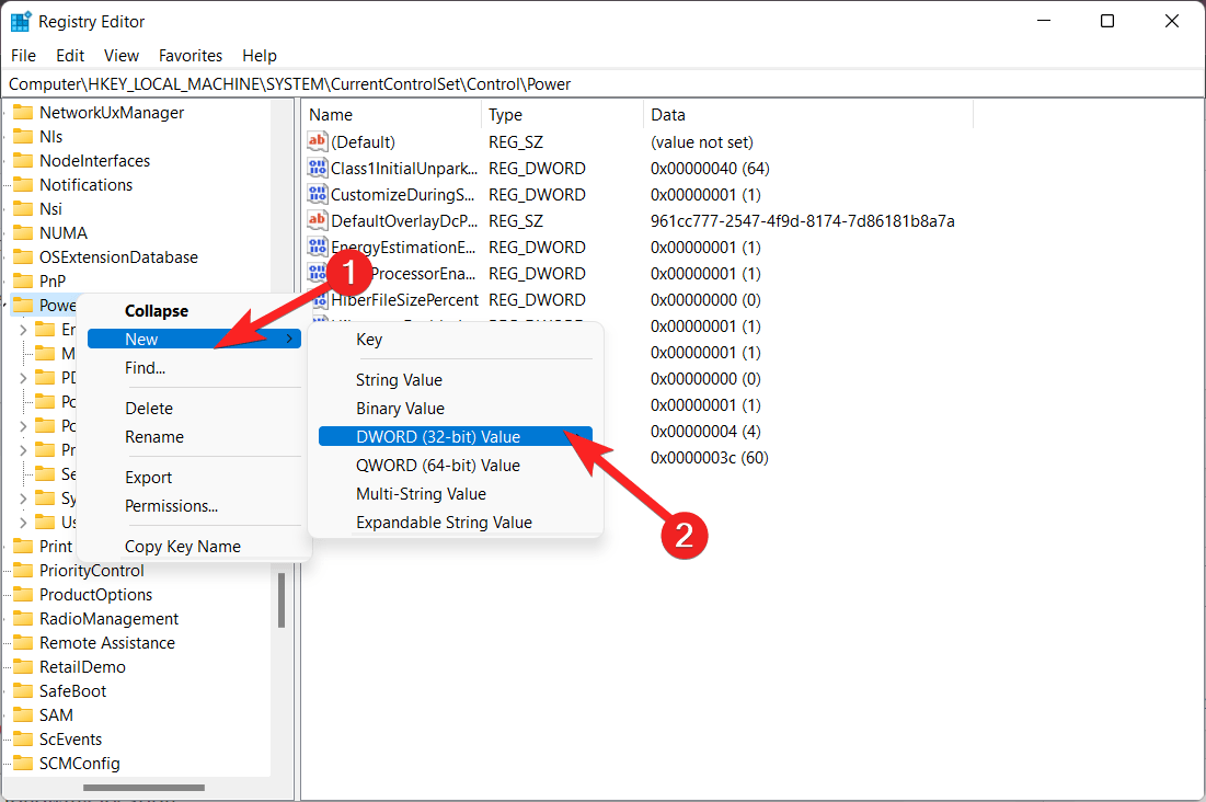 Create-new-DWORD-32-value