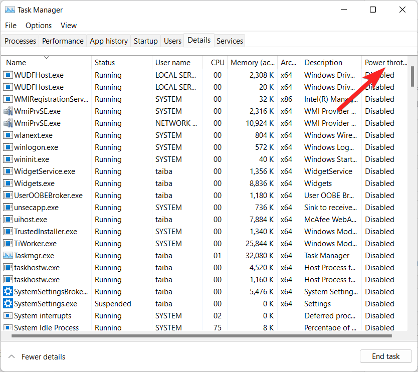 Power-throtting-column-in-details-tab