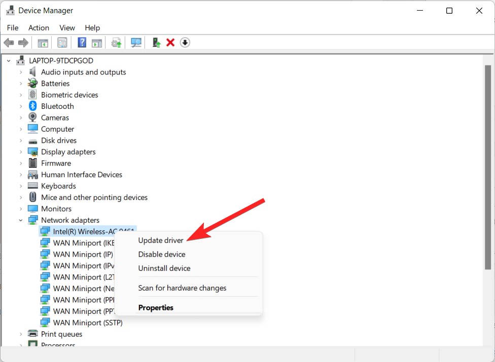 choose-update-driver-option-from-the-context-menu