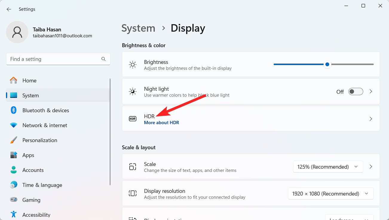 Select-HDR-settings