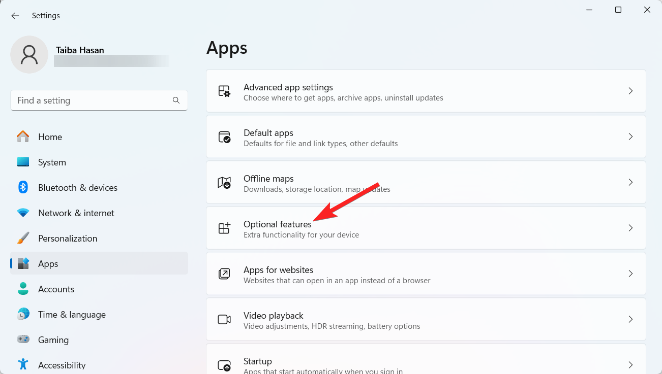 Select-Optional-features Select-Optional-features
