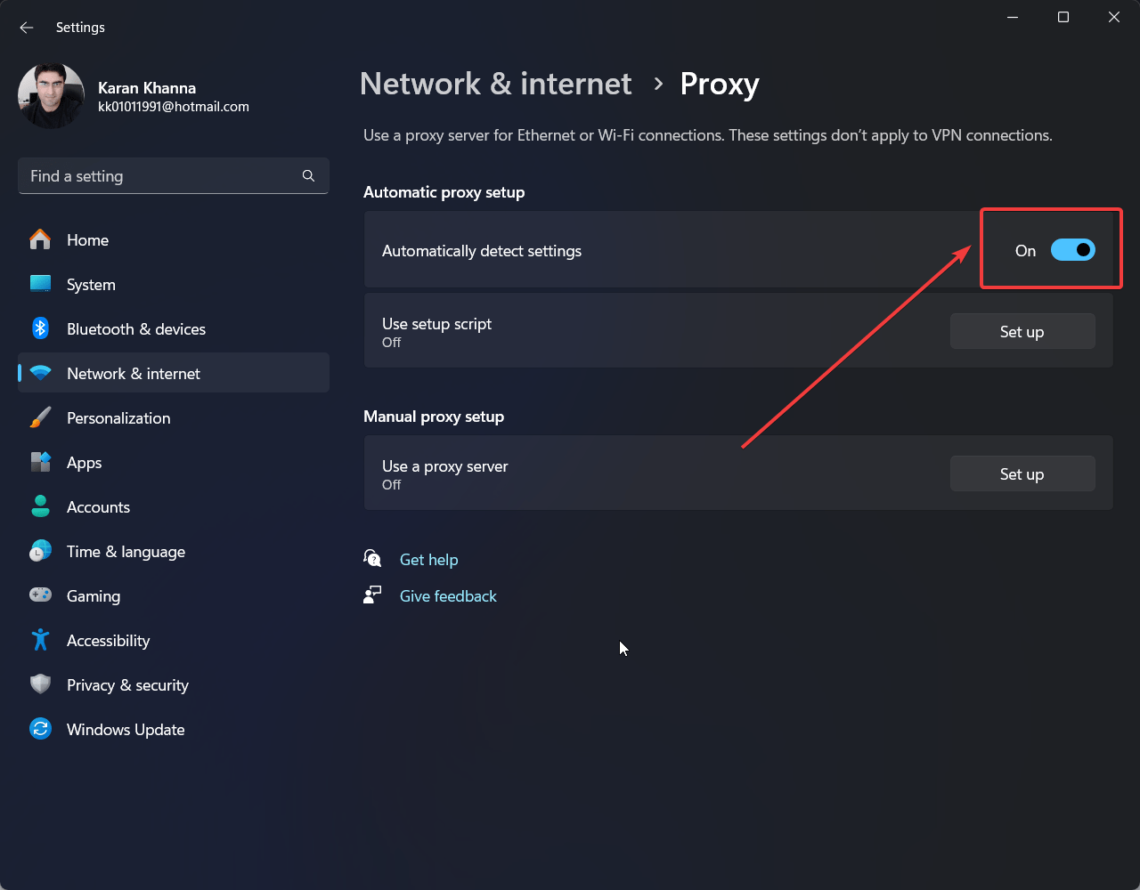 Disable-proxy Disable-proxy
