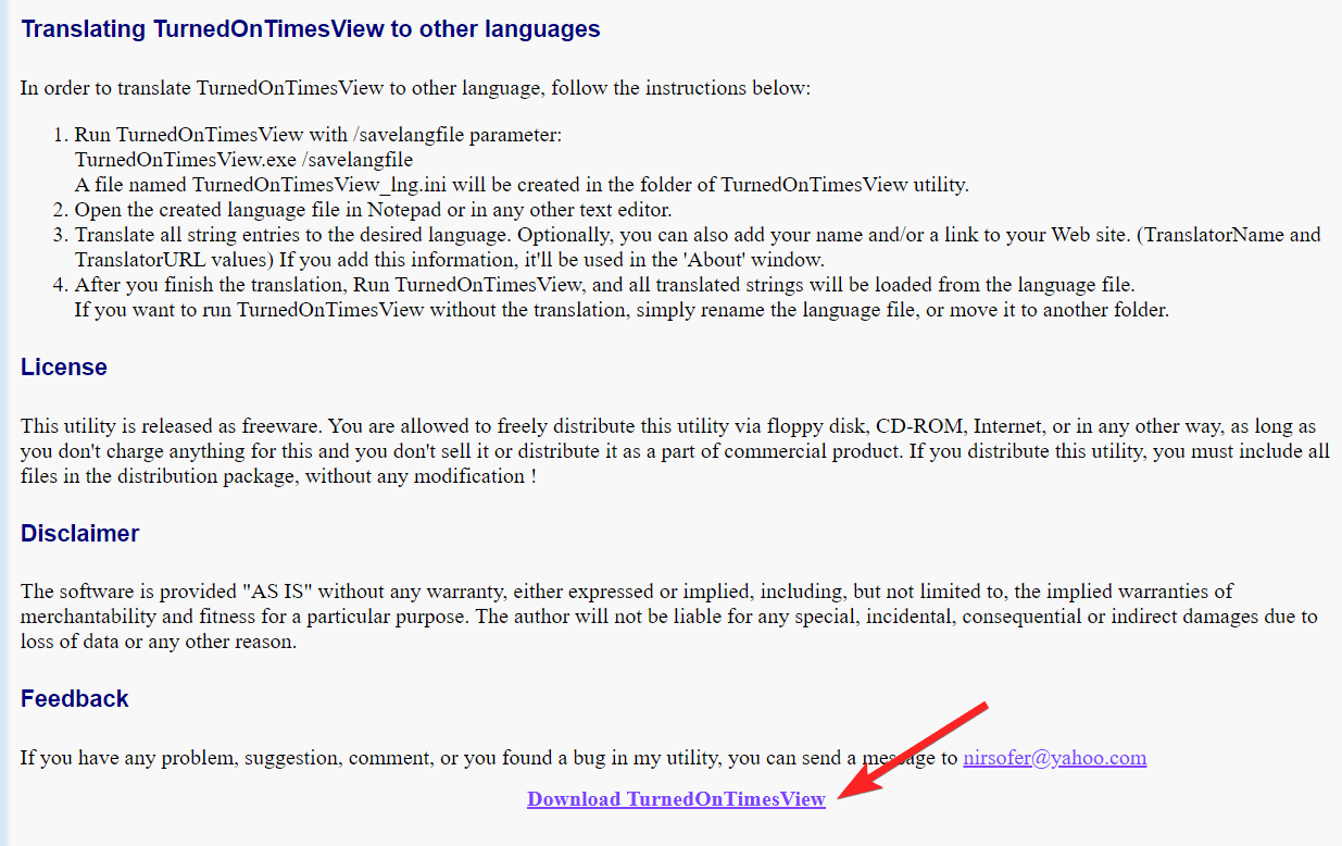 Download-turnontimesview Download-turnontimesview