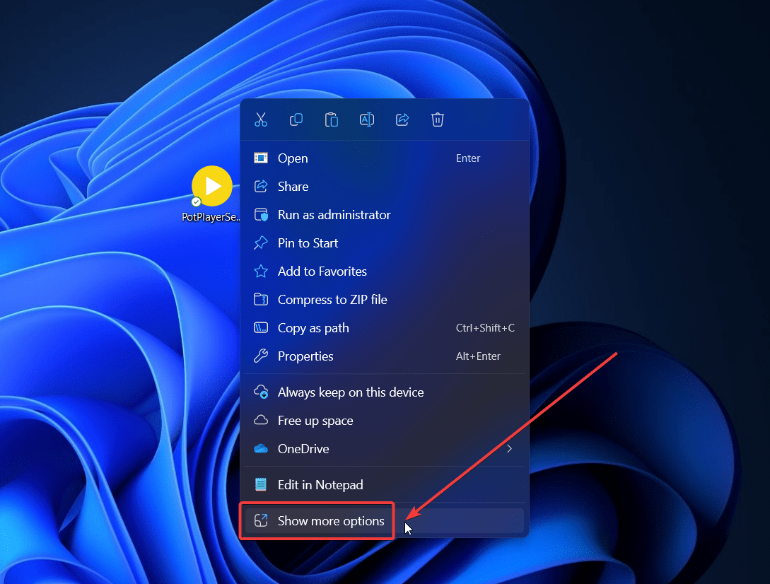 Right-click-on-application Right-click-on-application