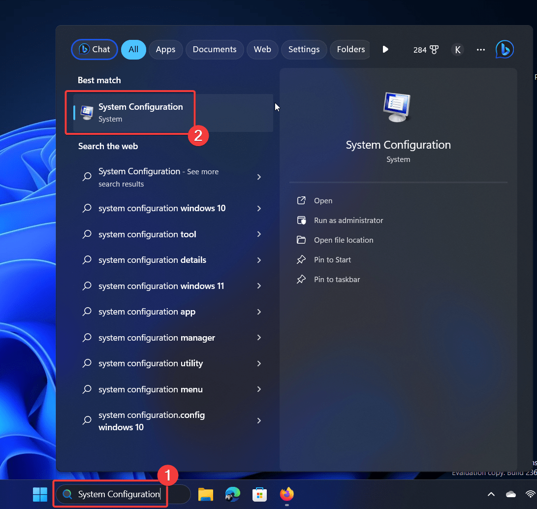 Search-for-System-Configuration Search-for-System-Configuration