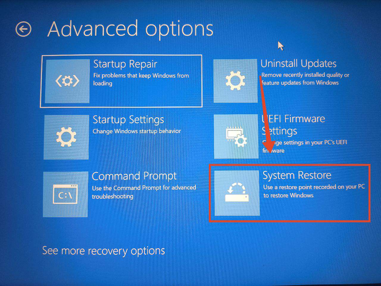 System-restore System-restore