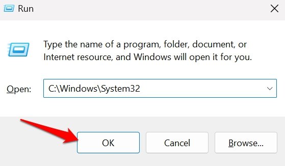 access-Windows-system-32-folder