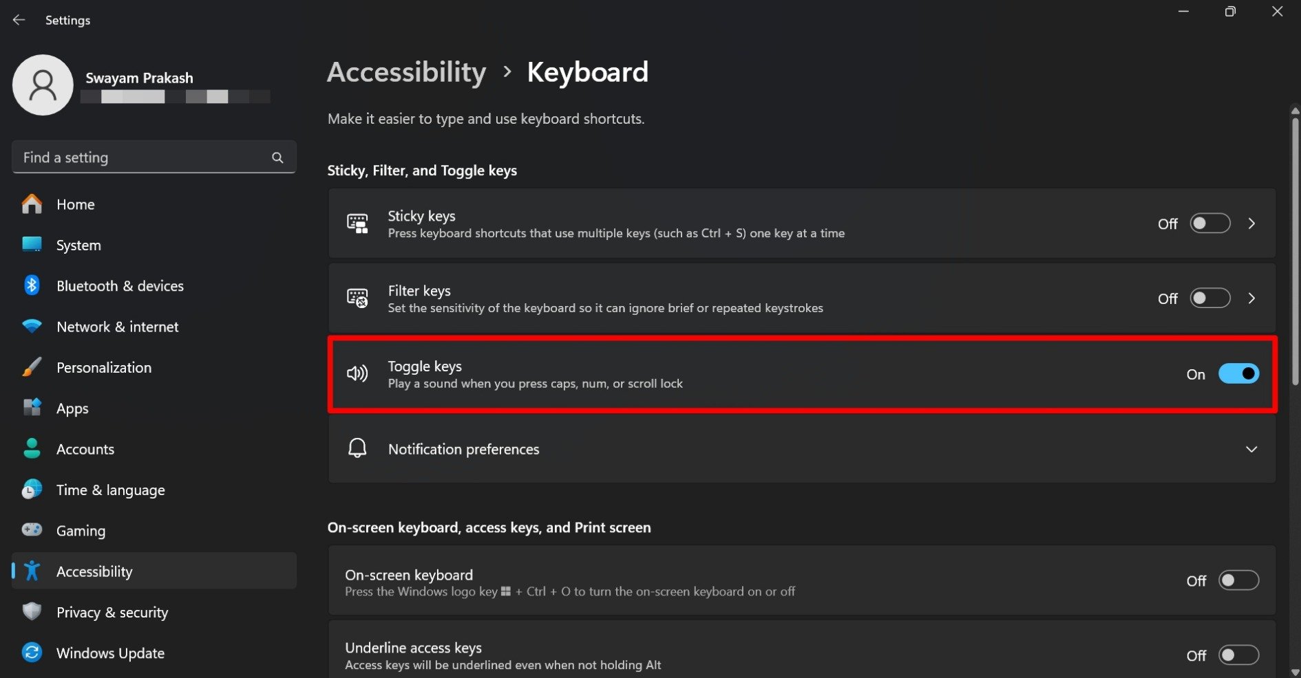 enable-sound-alert-for-Caps-lock-key-in-Windows-11