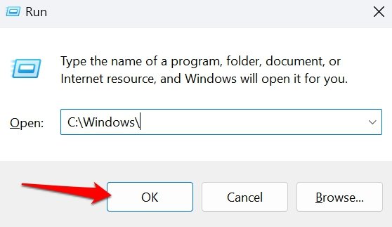 launch-Windows-directory