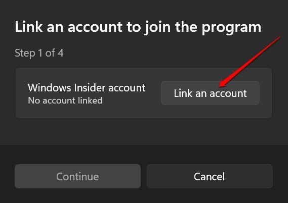 link-an-account-to-join-windows-insider link-an-account-to-join-windows-insider