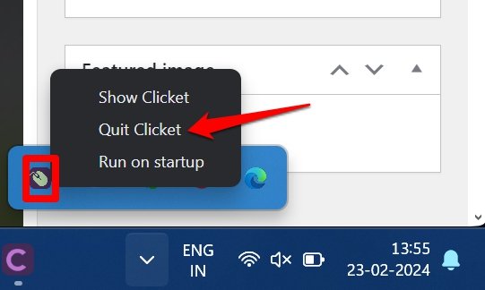 quit-clicket-app-on-Windows