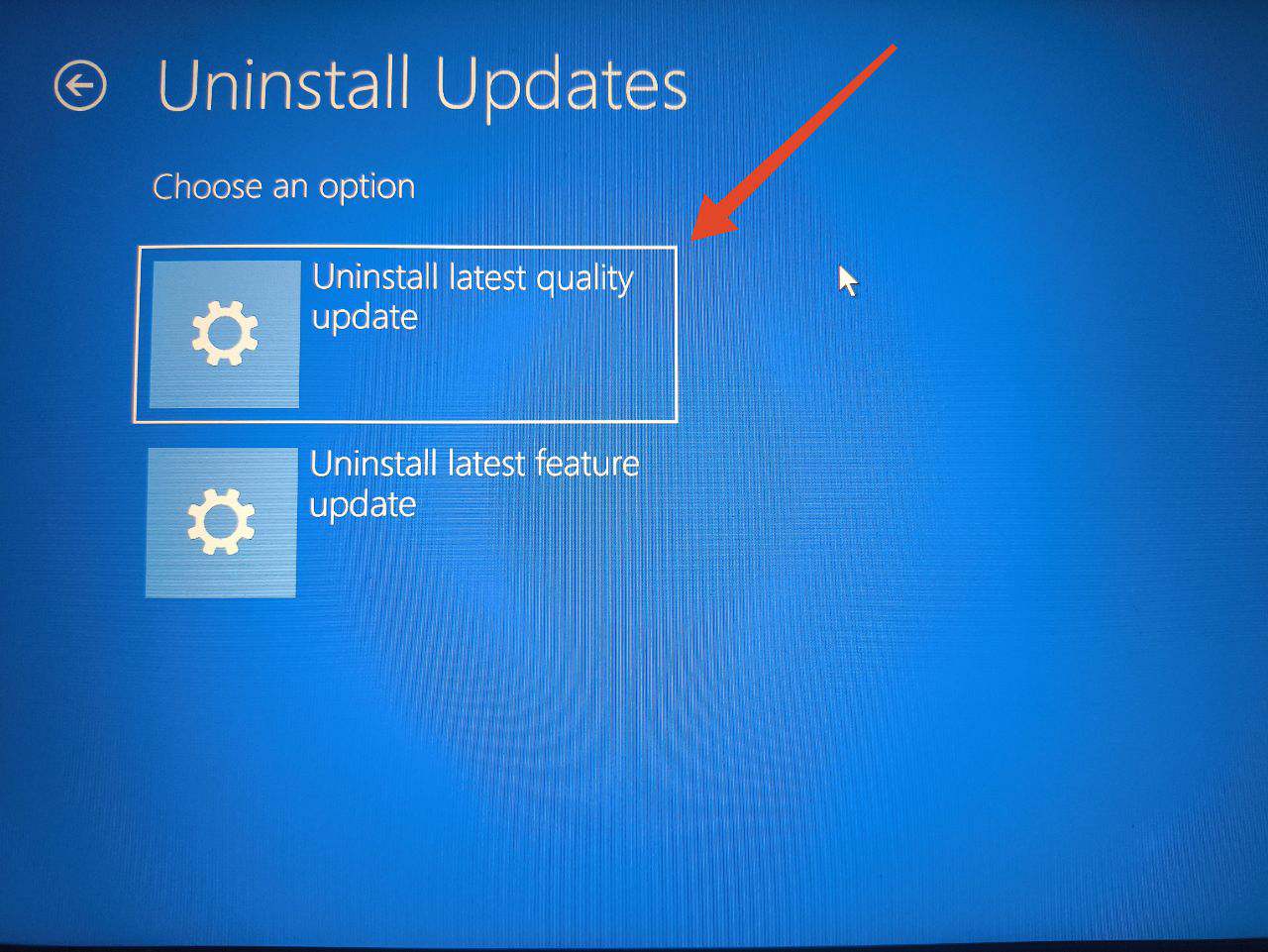 uninstall-latest-quality-update