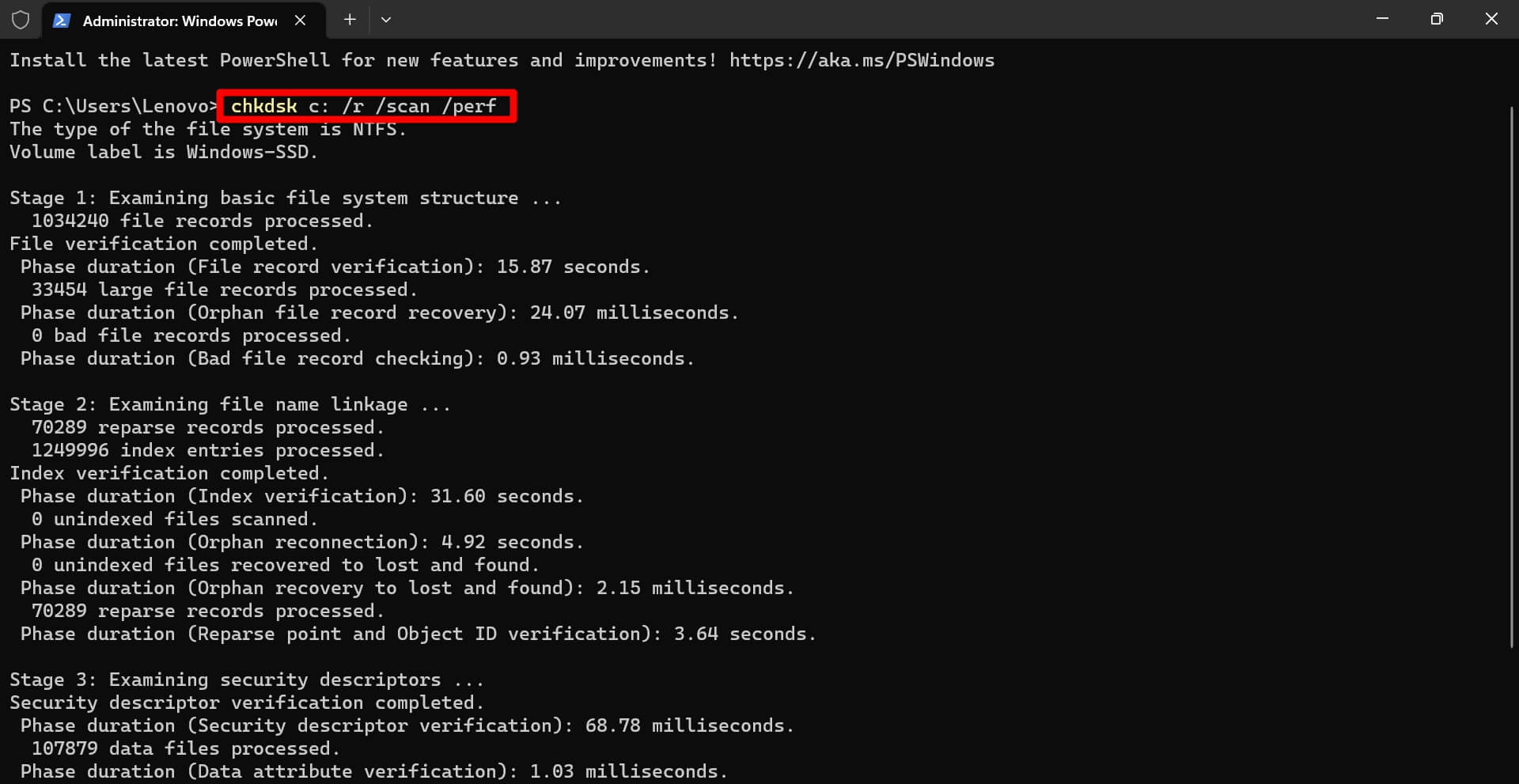 check-disk-for-bad-sectors check-disk-for-bad-sectors
