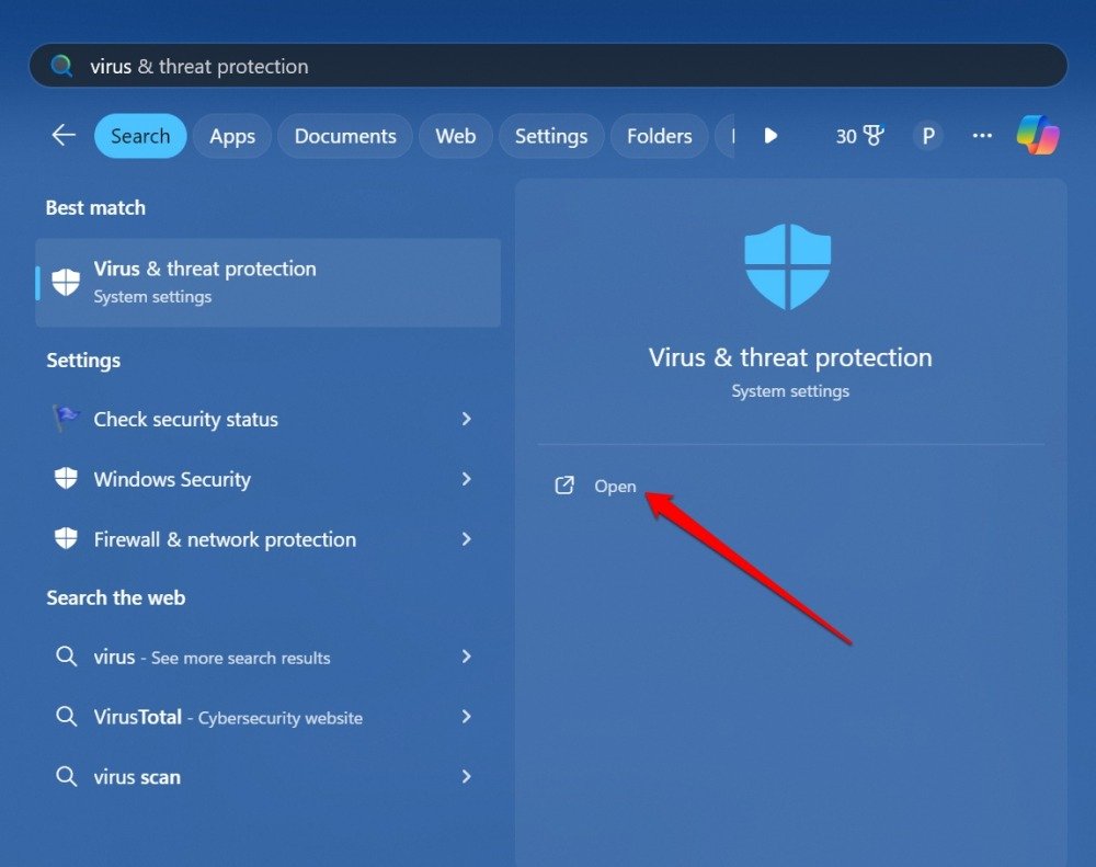 launch-virus-and-threat-protection-Windows-11