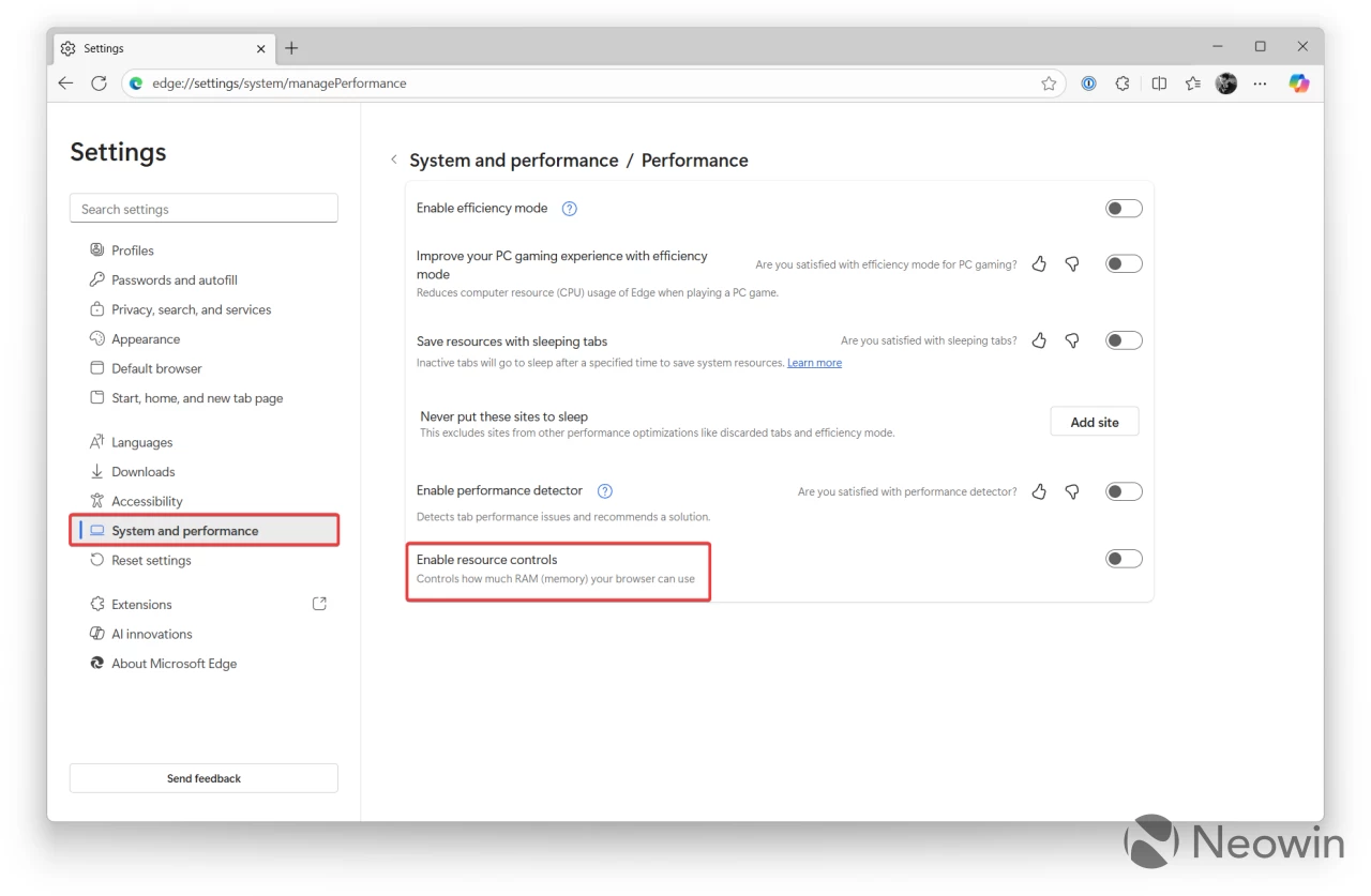 Microsoft Edge 消耗太多 RAM？以下是限制内存消耗的方法-Win 11系统之家